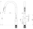 Смеситель LONGRAN Sprint logic LM2187, Chrome выдвижная лейка LM2187 CR 2