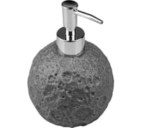 Диспенсер (дозатор) для мыла PERFECTO LINEA MOON STONE, серый, ЦЗ-6365398689