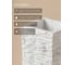Стакан для зубных щеток PERFECTO LINEA STONEWAVE белый ЦЗ-0657314364 5