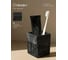 Стакан для зубных щеток PERFECTO LINEA ELEMENT MARBLE, черный, ЦЗ-0263554425 4