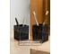 Стакан для зубных щеток PERFECTO LINEA ELEMENT MARBLE, черный, ЦЗ-0263554425 7