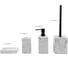 Мыльница PERFECTO LINEA STONEWAVE белая, ЦЗ-0504316134 3