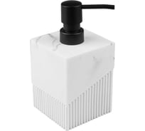 Диспенсер (дозатор) для мыла PERFECTO LINEA ELEMENT MARBLE белый ЦЗ-2731394400