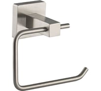 Держатель туалетной бумаги GFmark без экрана, из нержавеющей стали, с квадратным основанием, цвет сатин 87002