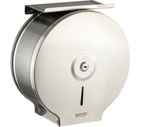 Диспенсер для туалетной бумаги в рулонах BRIMIX с ключом, с полкой, из нержавеющей стали, цвет сатин 903-S