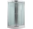 Душевая кабина Timo Comfort T-8801 Fabric Glass 100_100_22+турецкая баня хамам+стульчик прозрачный T-8801F-T-STUN-T-CH/C 1