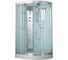 Душевая кабина Timo Comfort T-8802L Fabric Glass 120_85_220+турецкая баня хамам+стульчик прозрачный T-8802LF-T-STUN-T-CH/C 1