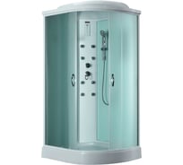 Душевая кабина TIMO eco ТЕ-0702 L 120_80_218, турецкая баня хамам, стульчик прозрачный TE-0702L-T-STUN-T-CH/C