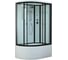 Душевая кабина TIMO Standart T-6620 Black Fabric R, 120×85×220 см, турецкая баня хамам T-6620BFR-T-STUN 1