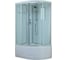 Душевая кабина TIMO Standart T-6620 Silver Fabric L, 120×85×220 см, турецкая баня хамам T-6620SFL-T-STUN 2