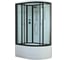 Душевая кабина TIMO Standart T-6620 Black Fabric L, 120×85×220 см, турецкая баня хамам T-6620BFL-T-STUN 1