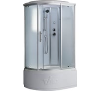Душевая кабина TIMO Standart T-6610 Silver R, 110×85×220 см, турецкая баня хамам T-6610SR-T-STUN