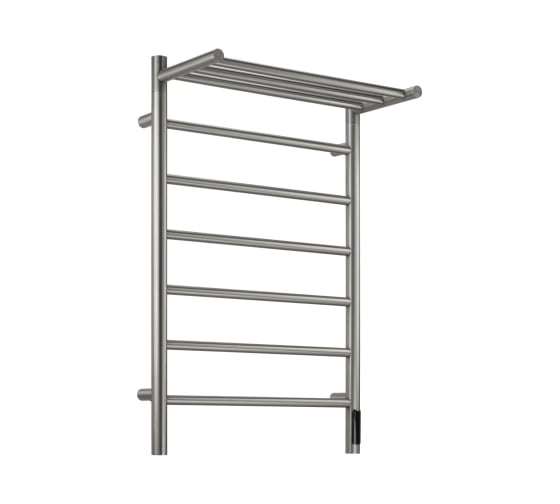 Полотенцесушитель электрический COMFYSAN с/т Stella EC-7 80/50 с полкой, никель, гальваника 018559 1