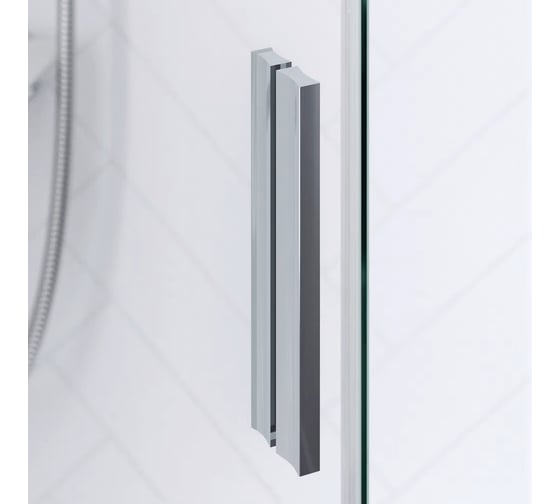 Душевой уголок Damixa Skyline 90x90, распашная дверь, профиль глянцевый хром, стекло прозрачное DX35WG-405-090MT