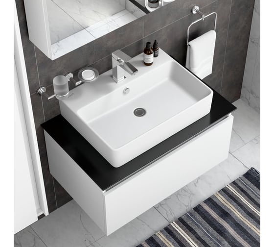 Смеситель Vitra для раковины Minimax Square однорычажный хром латунь A43720EXP