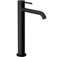 Смеситель Vitra для раковины-чаши Minimax Round однорычажный матовый черный латунь A4353436EXP