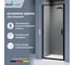 Душевая дверь RGW 90x200 SV-05-2-B чёрный/прозрачное/8 мм (Easy) 703205209-14 5