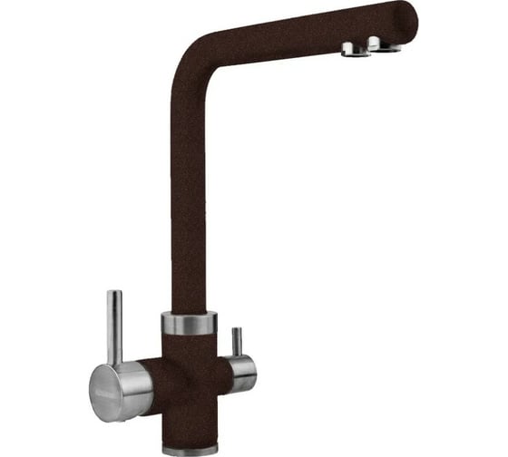 Смеситель LONGRAN Sprint universal Marone granite LM2195-93CR 1