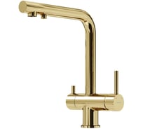 Смеситель для кухни Sancos Foster с возможностью подключения фильтра для воды, цвет полированное золото, арт. SC4014ZG