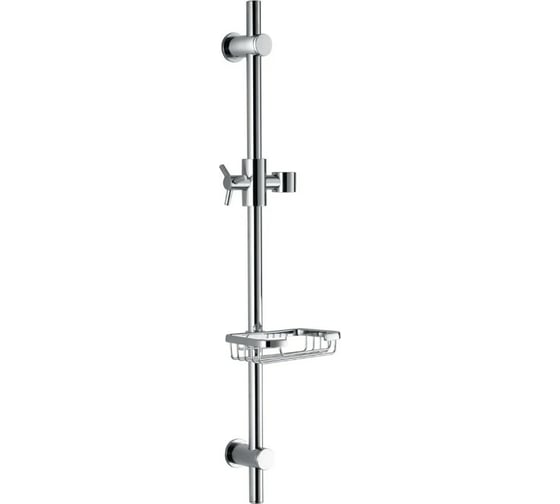 Душевая стойка металл хром + мыльница KAISER R-0080 1