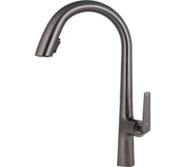 Кухонный смеситель KAISER Strike выдвижной излив ф40 Gunmetal 09066-15