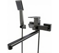 Смеситель для ванны и раковины MIXLINE 35k ML20-02GR Quadro ГРАФИТ 557900