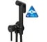 Смеситель с гигиенической лейкой MIXLINE 25k ML31-081BL Ray встраиваемый ЧЕРНЫЙ 556673 2