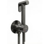 Смеситель с гигиенической лейкой MIXLINE 25k ML31-081GR Ray встраиваемый ГРАФИТ 556670