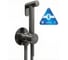 Смеситель с гигиенической лейкой MIXLINE 25k ML31-081GR Ray встраиваемый ГРАФИТ 556670 3