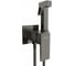 Смеситель с гигиенической лейкой MIXLINE 25k ML31-082GR Ray встраиваемый ГРАФИТ 556671 1