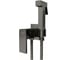 Смеситель с гигиенической лейкой MIXLINE 25k ML31-082GR Ray встраиваемый ГРАФИТ 556671 2