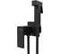 Смеситель с гигиенической лейкой MIXLINE 25k ML31-082BL Ray встраиваемый ЧЕРНЫЙ 556674 1