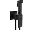 Смеситель с гигиенической лейкой MIXLINE 25k ML31-082BL Ray встраиваемый ЧЕРНЫЙ 556674 2