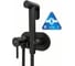 Смеситель с гигиенической лейкой MIXLINE 25k ML31-085BL Ray встраиваемый ЧЕРНЫЙ 556675 3