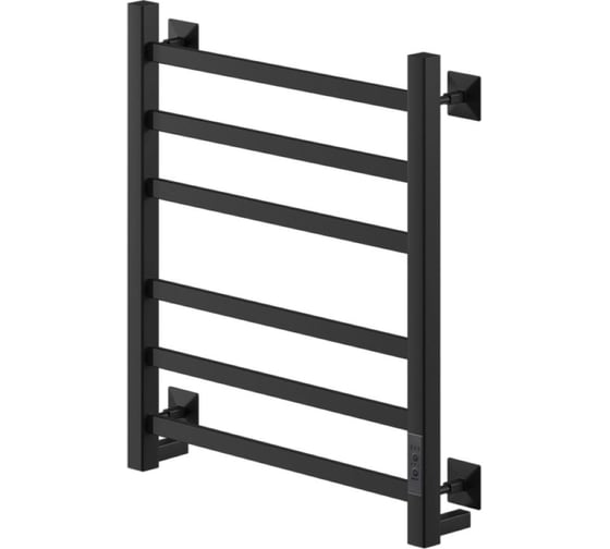 Полотенцесушитель MIXLINE TRIUMPH 60х50 таймер, 312 Вт, 6 перекладин электрический ЧЕРНЫЙ 558462 1