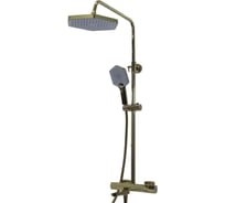 Система душевая HAIBA HB24726-5, лейка тропический душ, золотой 557407