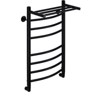 Полотенцесушитель водяной Comfysan Noumi W-8 80/40, черный 013806