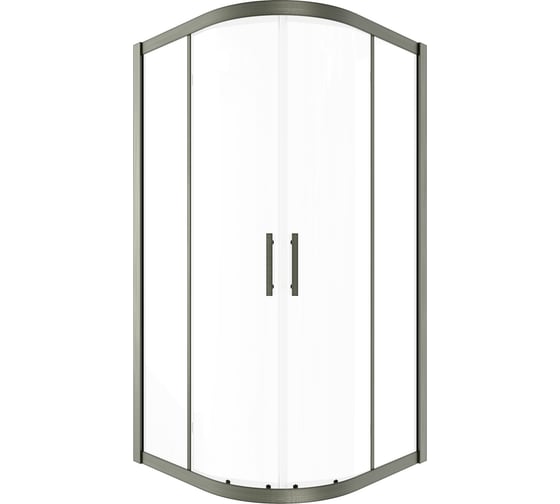 Душевой угол Timo TPSS-90/13C-8, раздвижной, 900×900×2000 мм, профиль никель, стекло прозрачное 8 мм T42 1