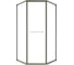 Душевой угол Timo TTSS-100/13C-8L, раздвижной, 1000×1000×2000 мм, профиль никель, стекло прозрачное 8 мм T33L 1