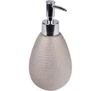 Дозатор для жидкого мыла Zenfort Silver, керамика 106675