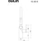 Смеситель кухонный с дозатором Oulin OL - 8018 Matt Gold, арт. ФР-00005177 7