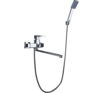 Смеситель для ванны TSARSBERG с душем, длинный излив См-ВУОРНШлА TSB-32-02