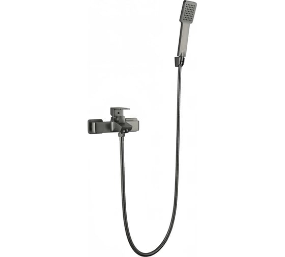 Смеситель для ванны TSARSBERG с душем, цвет графит См-ВОРНШлА TSB-34G-01 1