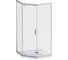 Душевое ограждение AM.PM Gem 5-corner Pivot 90x90, стекло прозрачное, профиль матовый хром W90G-405-090MT 1