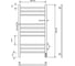 Полотенцесушитель электрический Comfysan Pioli-K EC-10 100/50, MAT GOLD RAL 018689 2