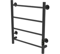 Электрический полотенцесушитель TERMOsmart Премьер 500x600 мм, 4 перекладины, черный матовый PR50/60BKE