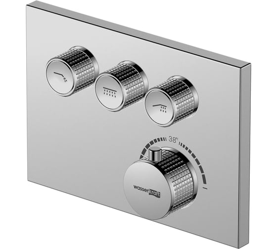 Термостатический смеситель WasserKRAFT Dinkel для ванны и душа 5858 Thermo 1