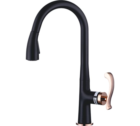 Смеситель для кухни Gerhans с выдвижной лейкой K14026B 1