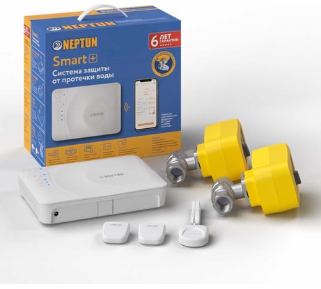 Система защиты от протечек воды Neptun Profi Smart + 1/2 Tuya 088527