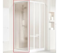 Душевая неподвижная стенка Ravak Supernova 80, белый профиль 198, витраж стекло Grape (APSS) 940401R2ZG